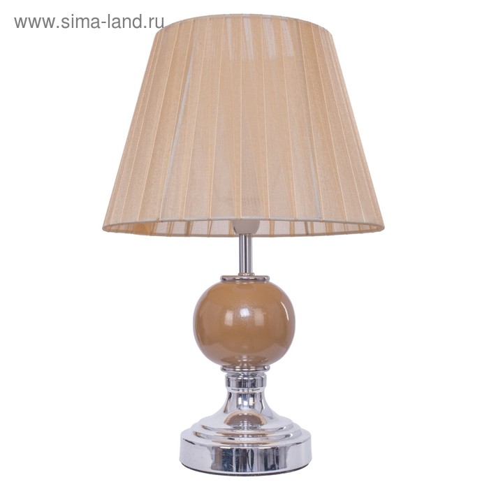 Настольная лампа Nama 40Вт E14, жёлтый 24x24x40 см - Фото 1