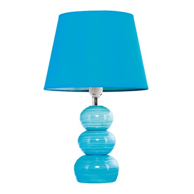 Настольная лампа Nama 40Вт E27, голубой 25x25x45 см