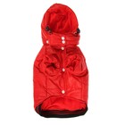 Куртка супертеплая на синтепоне, размер L (ДС 39 см, ОГ 50 см), красная - Фото 6