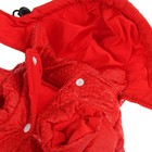Куртка супертеплая на синтепоне, размер L (ДС 39 см, ОГ 50 см), красная - Фото 8