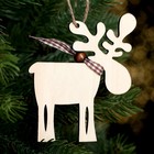 Елочная игрушка «Смешной олень», МИКС - Фото 2