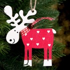Елочная игрушка «Смешной олень», МИКС - Фото 3