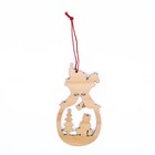 Елочная игрушка Лесная мастерская «Новогодние подарочки», МИКС - Фото 6