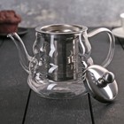 Чайник стеклянный заварочный с металлическим ситом «Бриз», 600 мл - Фото 8