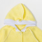 Комбинезон-мешок детский, 03405-04, цвет жёлтый, рост 56 см - Фото 3