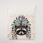 Мешок для обуви «Енот» (нетканый материал) 41×30 см - Фото 6