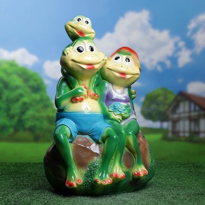 Садовая фигура из гипса «Семья лягушек», 59×31×40 см