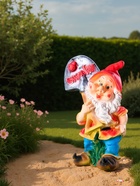 Садовая фигура из гипса «Гном с лопатой ВЕЛКОМ», 70×31×38 см, МИКС - Фото 8