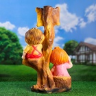 Садовая фигура из гипса «Мальчик и девочка на дереве», 66×31×40 см, МИКС - Фото 6