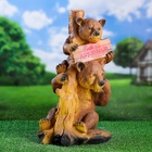 Садовая фигура из гипса «Медведи Давай дружить», 55×27×30 см 3808072 - фото 319856888