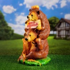 Садовая фигура из гипса «Медведи Давай дружить», 55×27×30 см - Фото 13