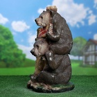 Садовая фигура из гипса «Медведи Давай дружить», 55×27×30 см - Фото 15