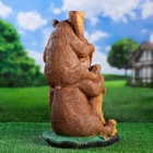 Садовая фигура из гипса «Медведи Давай дружить», 55×27×30 см - Фото 4