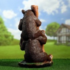 Садовая фигура из гипса «Медведи Давай дружить», 55×27×30 см - Фото 7