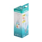 Лампа светодиодная Smartbuy, Е14, C37, 9.5 Вт, 3000 К, теплый белый свет - Фото 4