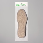 Стельки для обуви, утеплённые, двухслойные, фольгированные, окантовка, р-р RU 38 (р-р Пр-ля 40), 25 см, пара, серые - Фото 5