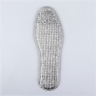 Стельки для обуви, утеплённые, двухслойные, фольгированные, окантовка, р-р RU 37 (р-р Пр-ля 39), 24,5 см, пара, цвет серый - Фото 4