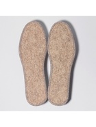 Стельки для обуви, утеплённые, двухслойные, фольгированные, окантовка, р-р RU 36 (р-р Пр-ля 38), 24 см, пара, серые - Фото 2