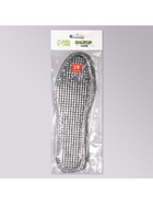 Стельки для обуви, утеплённые, двухслойные, фольгированные, окантовка, р-р RU 36 (р-р Пр-ля 38), 24 см, пара, серые - Фото 3