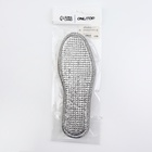 Стельки для обуви, утеплённые, двухслойные, фольгированные, окантовка, р-р RU 36 (р-р Пр-ля 38), 24 см, пара, серые - Фото 6