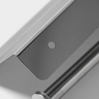 Держатель для туалетной бумаги с полочкой, 18×10×9 см, хромированный - Фото 5