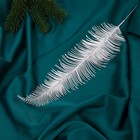 Декор блеск «Тонкое пёрышко», 8×38 см, МИКС (золото, серебро) - Фото 2