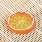 Муляж кусочек апельсин, d=5 см, (фасовка 10 шт., цена за 1 шт.) - Фото 2