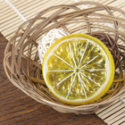 Муляж "Кусочек лимон" d-5 см (фасовка 10 шт, цена за 1 шт) жёлтый - фото 8710279