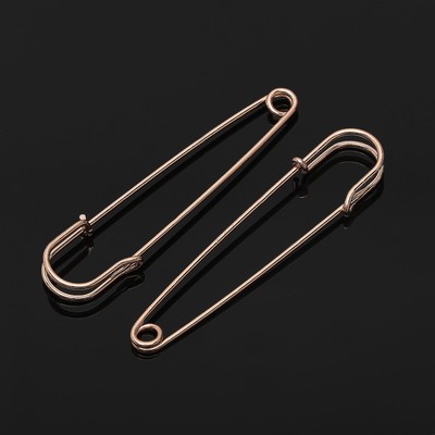 Булавка 9×1.5 см (набор 2 шт.), СМ-208, золота