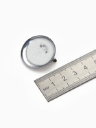 Основа для броши с круглым основанием СМ-367, (набор 5 шт.) 28 мм, цвет серебро - Фото 2