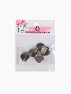 Основа для броши с круглым основанием СМ-367, (набор 5 шт.) 16 мм, цвет серебро - Фото 4