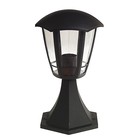 Светильник Luazon 03-3, садово-парковый, шестигранник, E27, стойка, черный - Фото 1