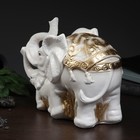 Копилка "Слон со слонёнком" золотой, 16х33х25см МИКС - Фото 13