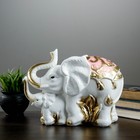 Копилка "Слон со слонёнком" золотой, 16х33х25см МИКС - Фото 8