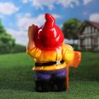 Садовая фигура "Гном с табличкой Welcome", 41 см, микс - Фото 3