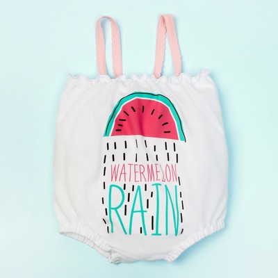 Боди без рукава (на лямках) Крошка Я "Фрукты", рост 74-80см (9-12мес)