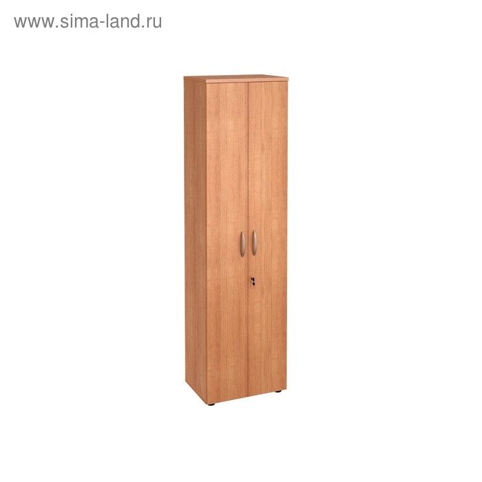 Шкаф для одежды малый, с замком, 550х390х2000 мм, ольха - Фото 1
