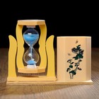 Песочные часы "Япония", сувенирные, с карандашницей, 5 х 13.5 х 10 см, микс - Фото 1