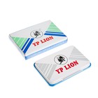 Штемпельная подушка, синяя, в металлической коробке, №3, 10×7 см - Фото 2