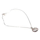 Кулон «Круг со стразами», 48 см - Фото 2