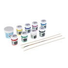 Набор Эбру DecArt (8 цветов + загуститель + лоток + инструменты) - фото 20847767