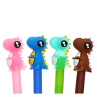 Ручка-прикол Calligrata «Дракон», чёрный стержень, гелевая, МИКС (комплект 48 шт) - фото 68076564