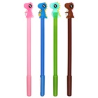 Ручка-прикол Calligrata «Дракон», чёрный стержень, гелевая, МИКС (комплект 48 шт) - фото 68076563