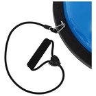 Полусфера BOSU гимнастическая ONLYTOP, массажная, с насосом, 55х25 см, цвет синий - фото 3819702