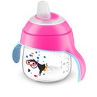 Чашка-поильник (200 мл, 6мес+) Philips Avent для детей до 3-х лет, розовая - Фото 3