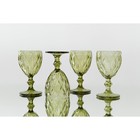 Бокал для вина Magistro «Круиз», 250 мл, 8×15.3 см, стекло, зелёное - Фото 8