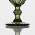 Бокал стеклянный Magistro «Круиз», 250 мл, 8×15,3 см, цвет зелёный - Фото 5