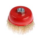 Щетка металлическая для УШМ ЛОМ, «чашка», М14, 100 мм - Фото 3