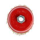 Щетка металлическая для УШМ ЛОМ, «чашка», М14, 100 мм - Фото 4