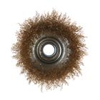 Щетка металлическая для УШМ ЛОМ, «чашка», М14, 75 мм - Фото 5